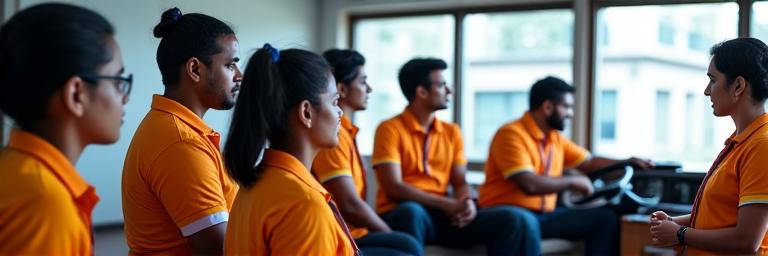 ड्राइवर प्रशिक्षण सत्र